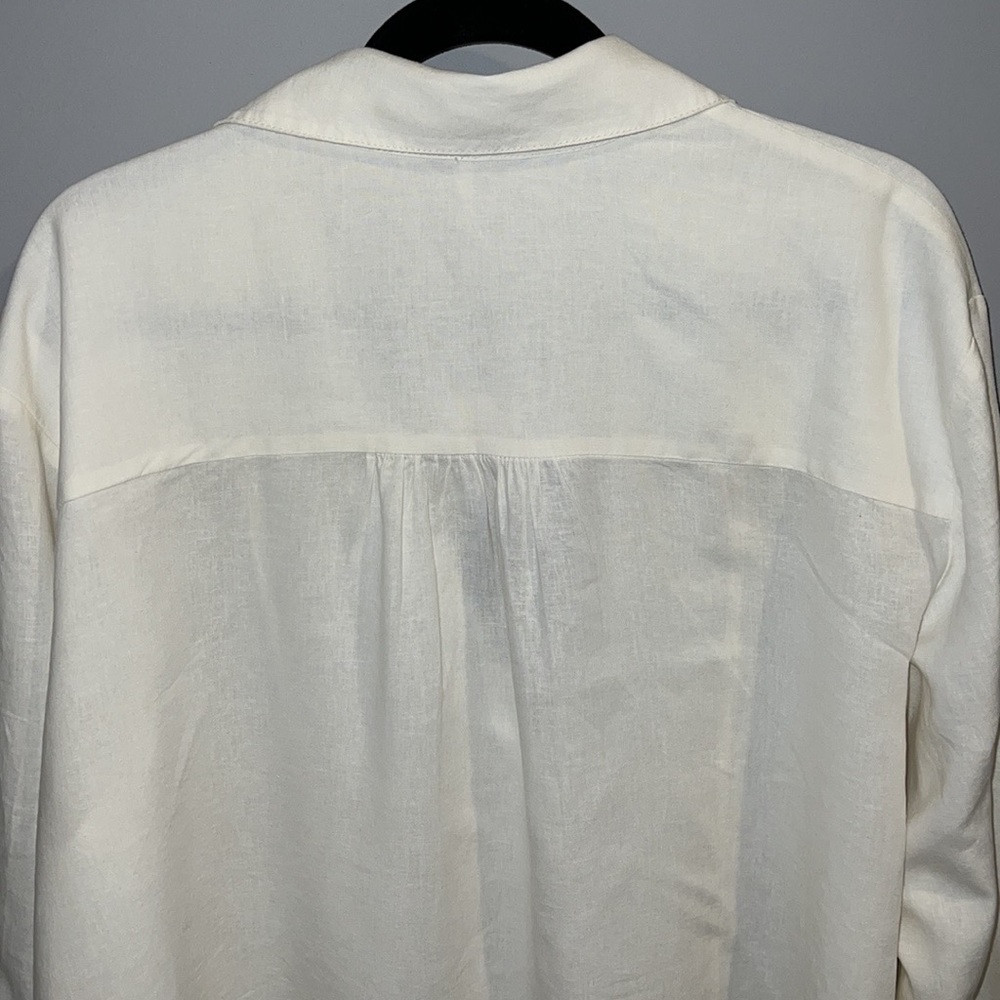 ❤️SOLD❤️ 💫 HP 💫 NWTS FREE PEOPLE LINEN TOP (M) - Picture 7 of 15